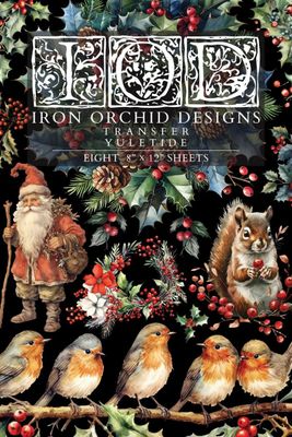 Yuletide Transfer  8X12 Pad™ 8 sheets IOD