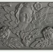 CHRISTMAS   Classical Cherubs  IOD  2021 Mould  6" x 10"