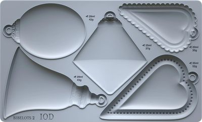 BIBELOTS 2 ~ 6" x 10"    Christmas Mould 2025