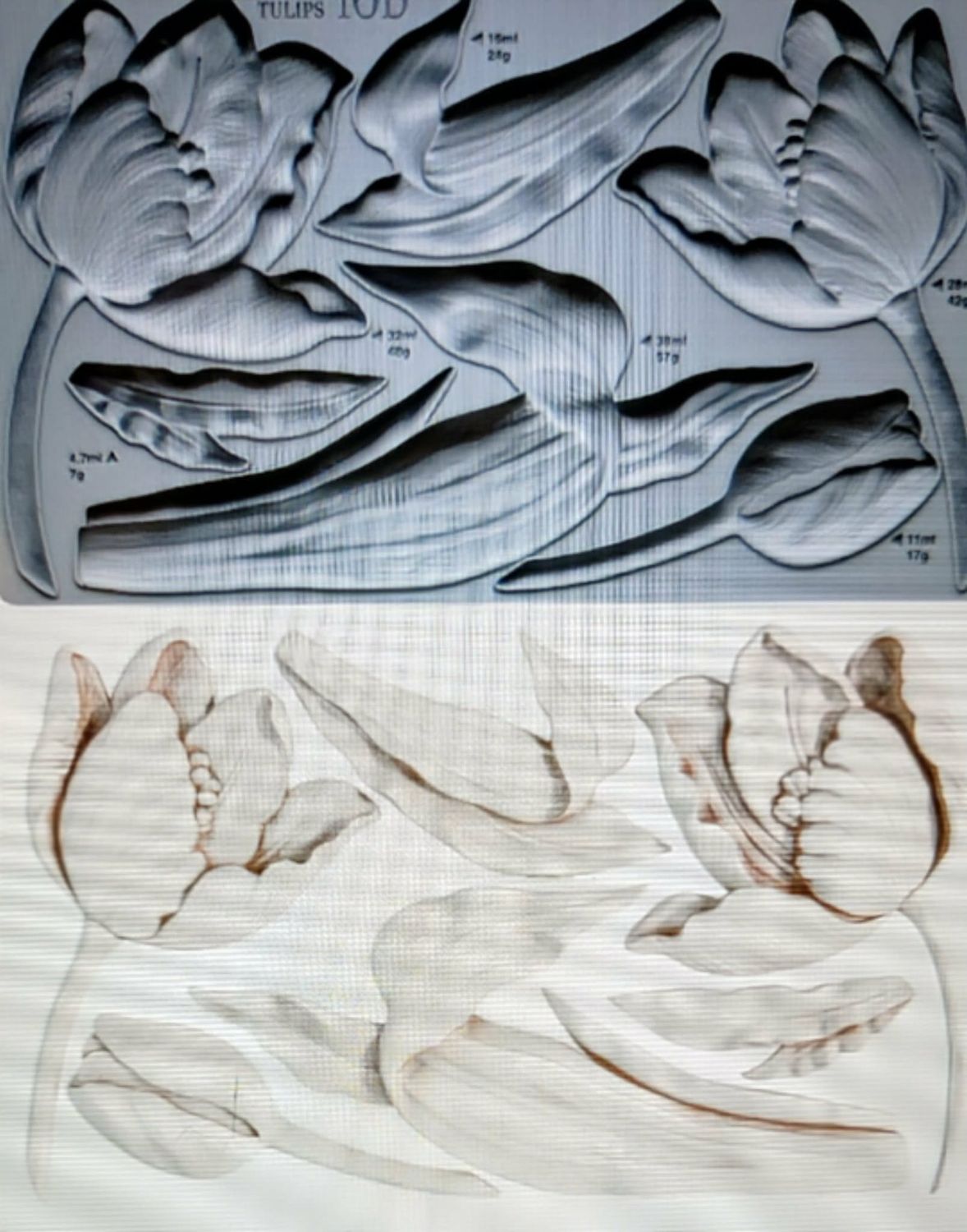 2026 TULIP~ 6" x 10"  Mould