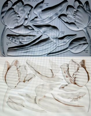2026 TULIP~ 6" x 10"  Mould