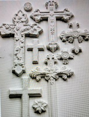 2026 LES CROIX ~ 6" x 10"  Mould