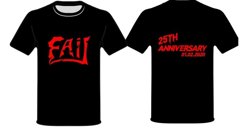 25th Anniversary Shirt Girlie Black