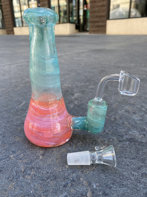 Glass By Nobody Pink/Blue Rig 14mm