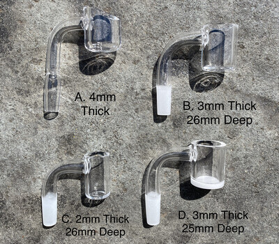 Quartz Male Bangers 10mm