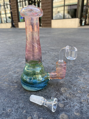 Glass By Nobody Pink/green/blue Rig 14mm