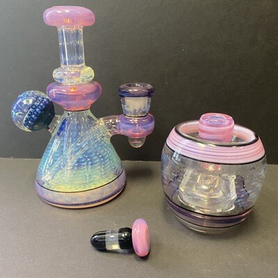 CLF Color Voodoo Rig Set By Mitoa Glass
