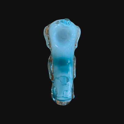 Light Blue Clouds Key Pipe By Glass By Nobody