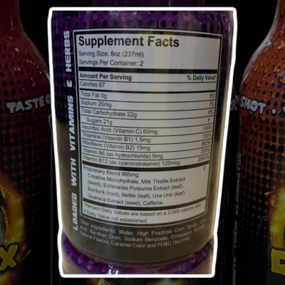 High Voltage 16oz Detox