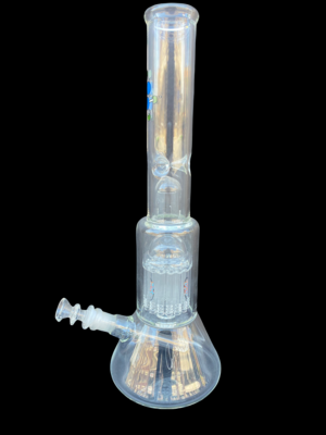 Jerome Baker Double Perc Beaker 16.5 Inches