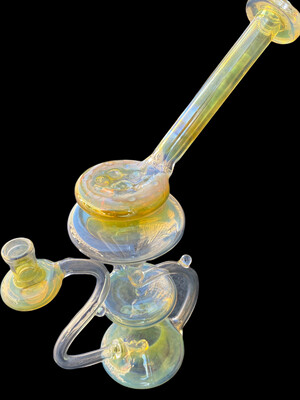 Dale’s Headies 12” Fumed With Opals &amp; Honeycomb Recycler  #2
