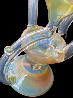 Dale’s Headies Fumed With Opal 10” Recycler Rig #3