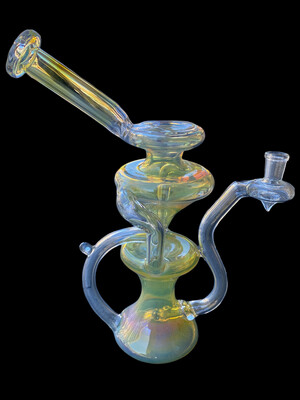 Dale’s Headies Fumed With Opal 10” Recycler Rig #6