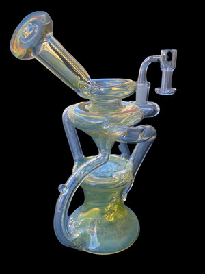 Dale’s Headies Fumed With Opal 9” Recycler Rig #7