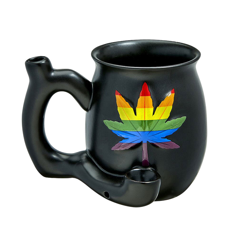 Roast &amp; Toast Pride Ceramic Leaf Mug Pipe