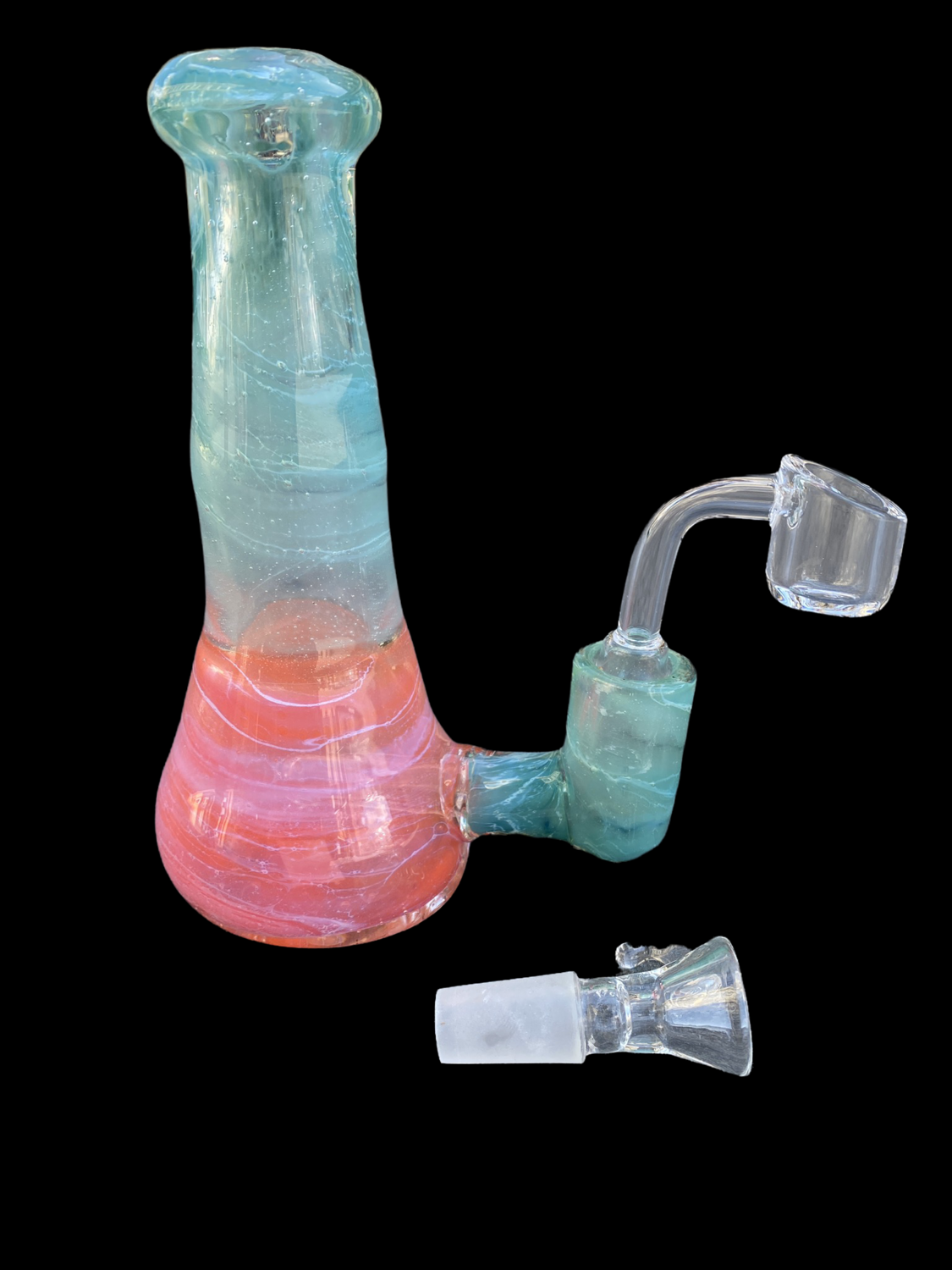 Glass By Nobody Pink/Blue Rig 14mm
