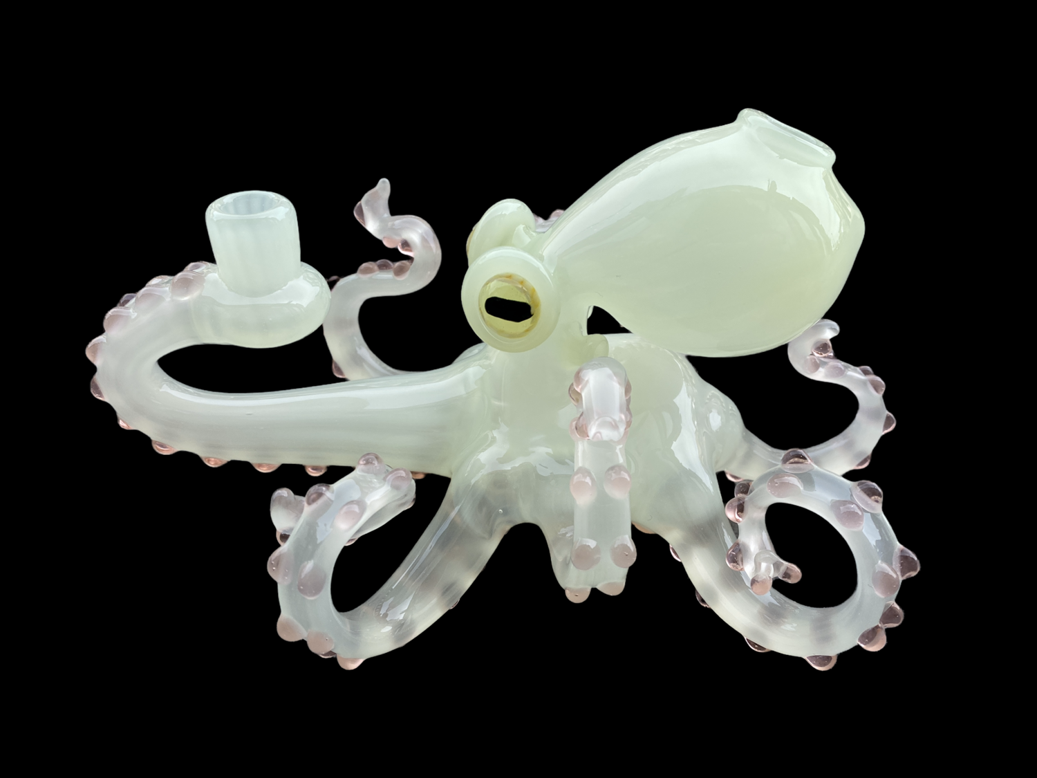 Electric Coconut UV Octopus Rig By Pacini Glass
