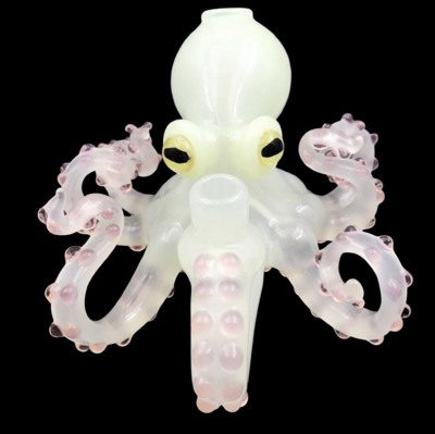 Electric Coconut UV Octopus Rig By Pacini Glass