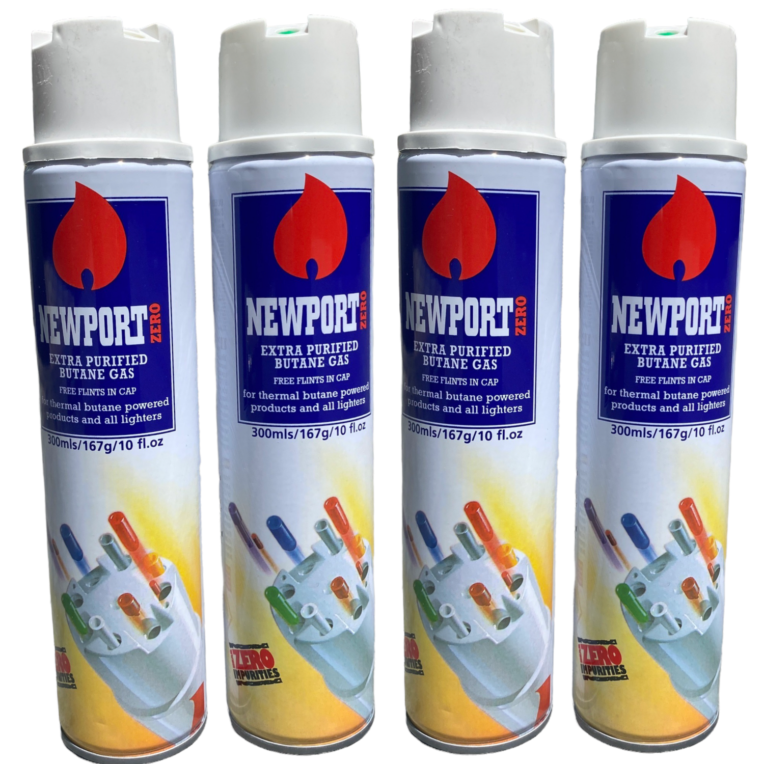 Newport Extra Purified Butane 300mls