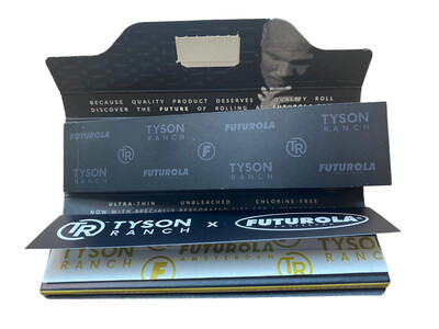 Mike Tyson X Futurola King Size Papers With Tips