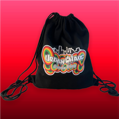 Urban Chaos Heavy Duty Canvas Drawstring bag