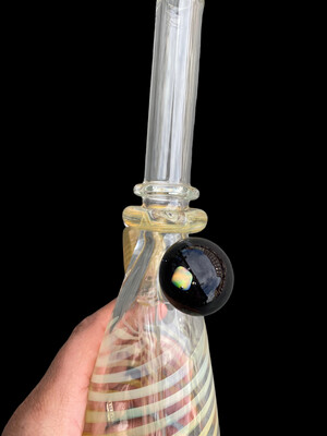 Fumed Oil Rig With Opal By Mitoa Glass