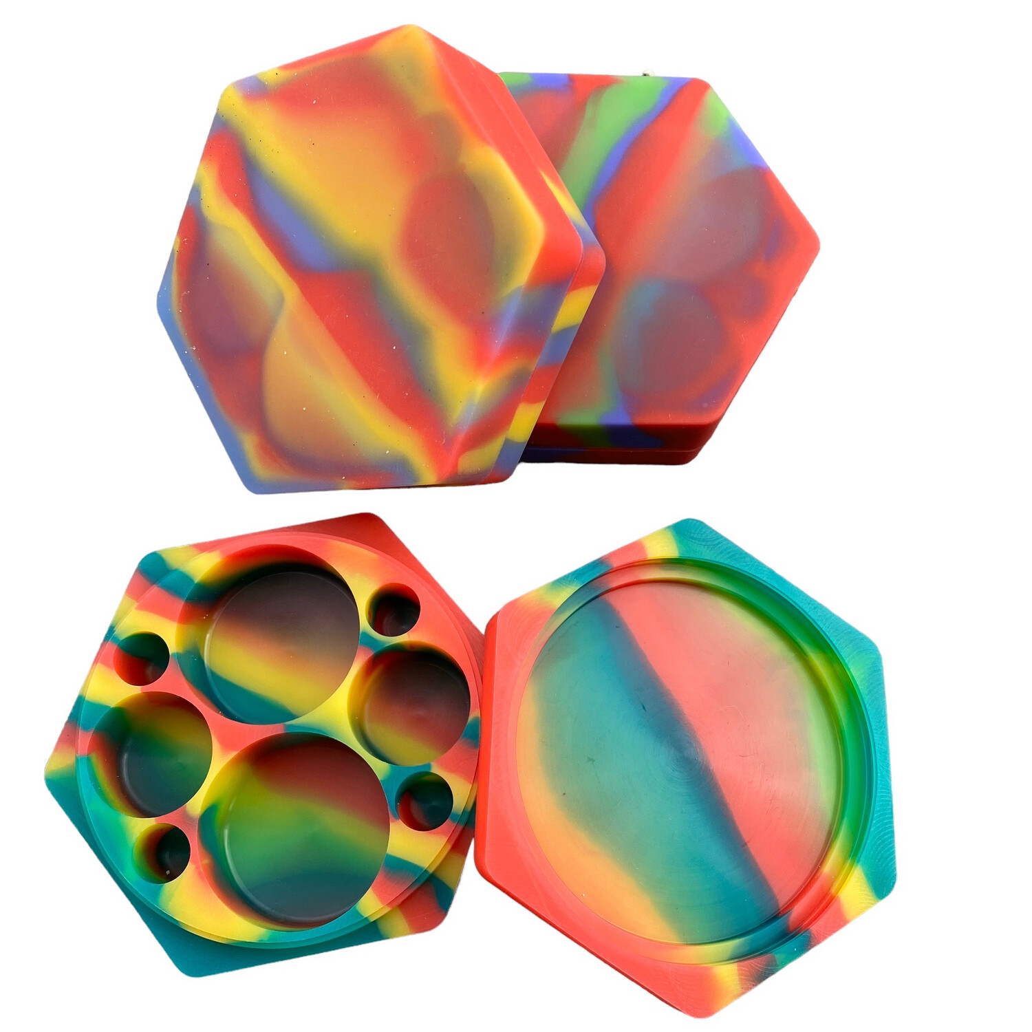 Large Multi Compartment Silicone Container