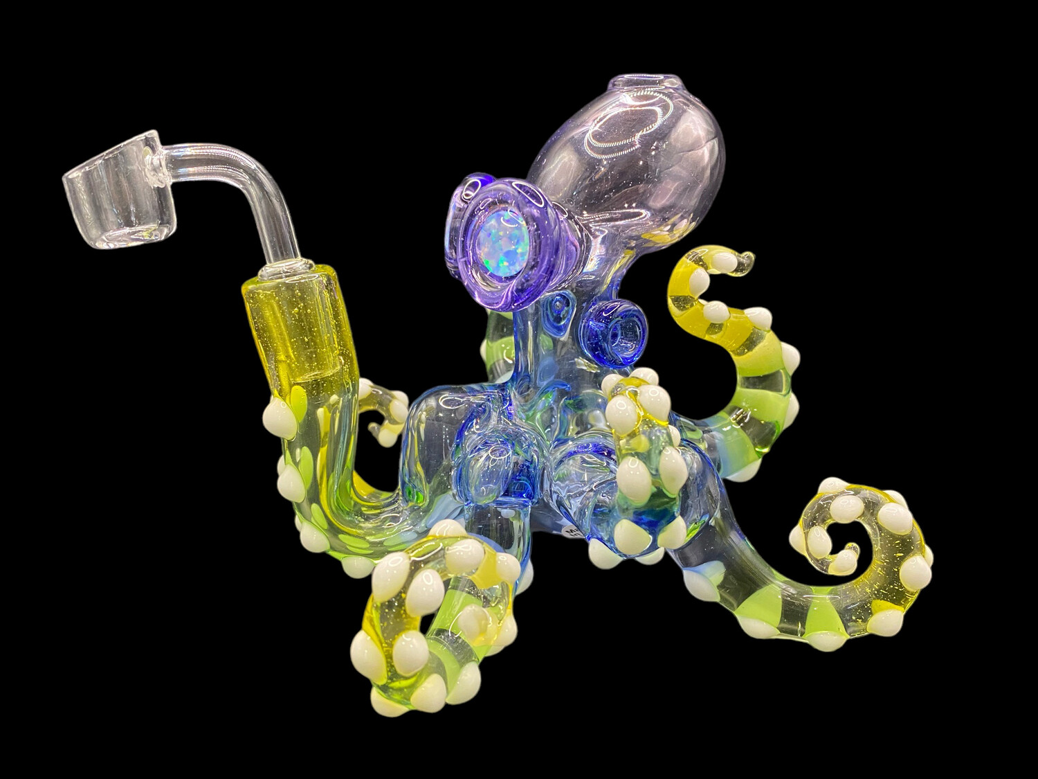 Faded Octopus Rig With Opal Eyes By Pacini Glass