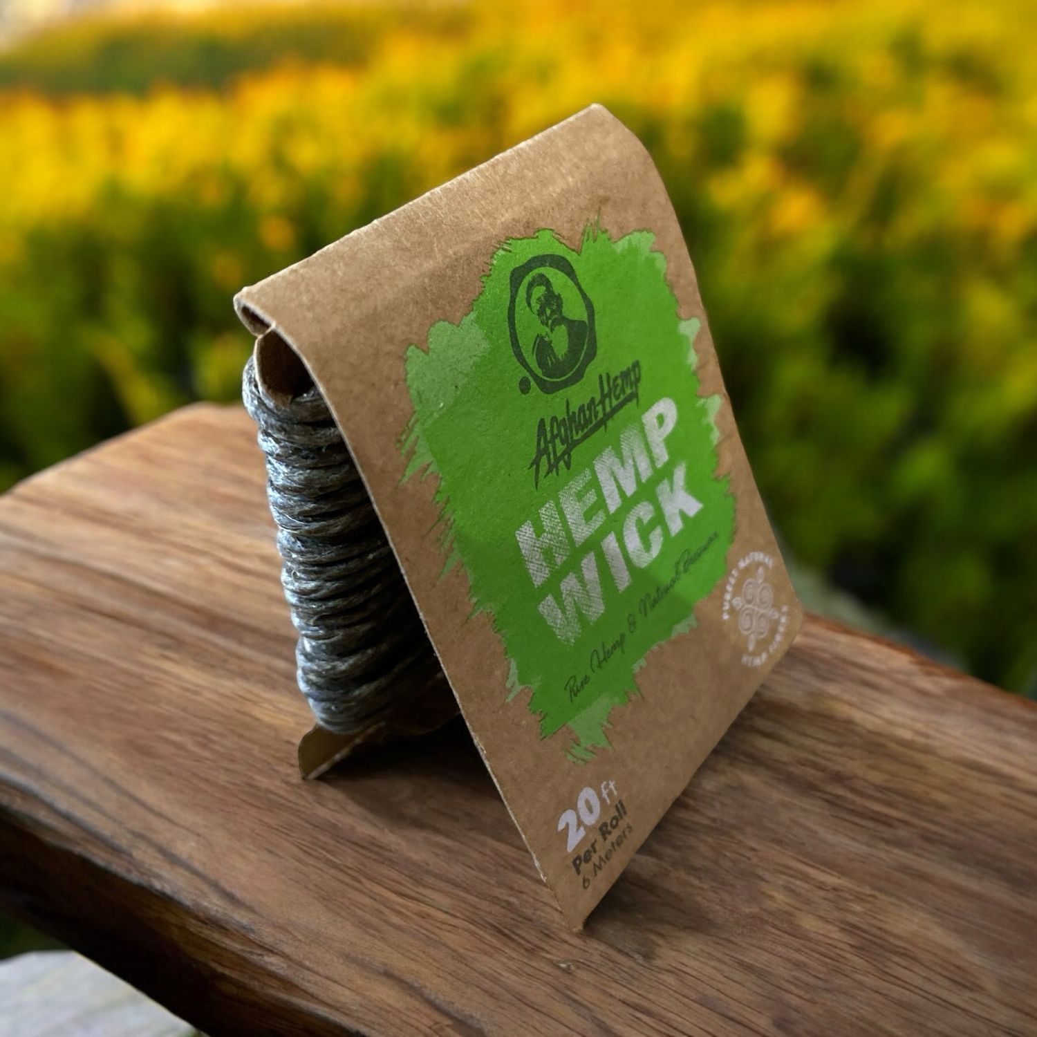 Afghan Hemp 20ft Hemp Wick