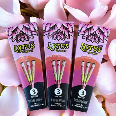 Pink Lotus Cones King Size 3ct