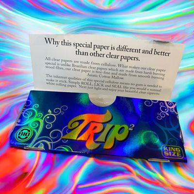 Trip2 (Clear Cellulose) Rolling Papers