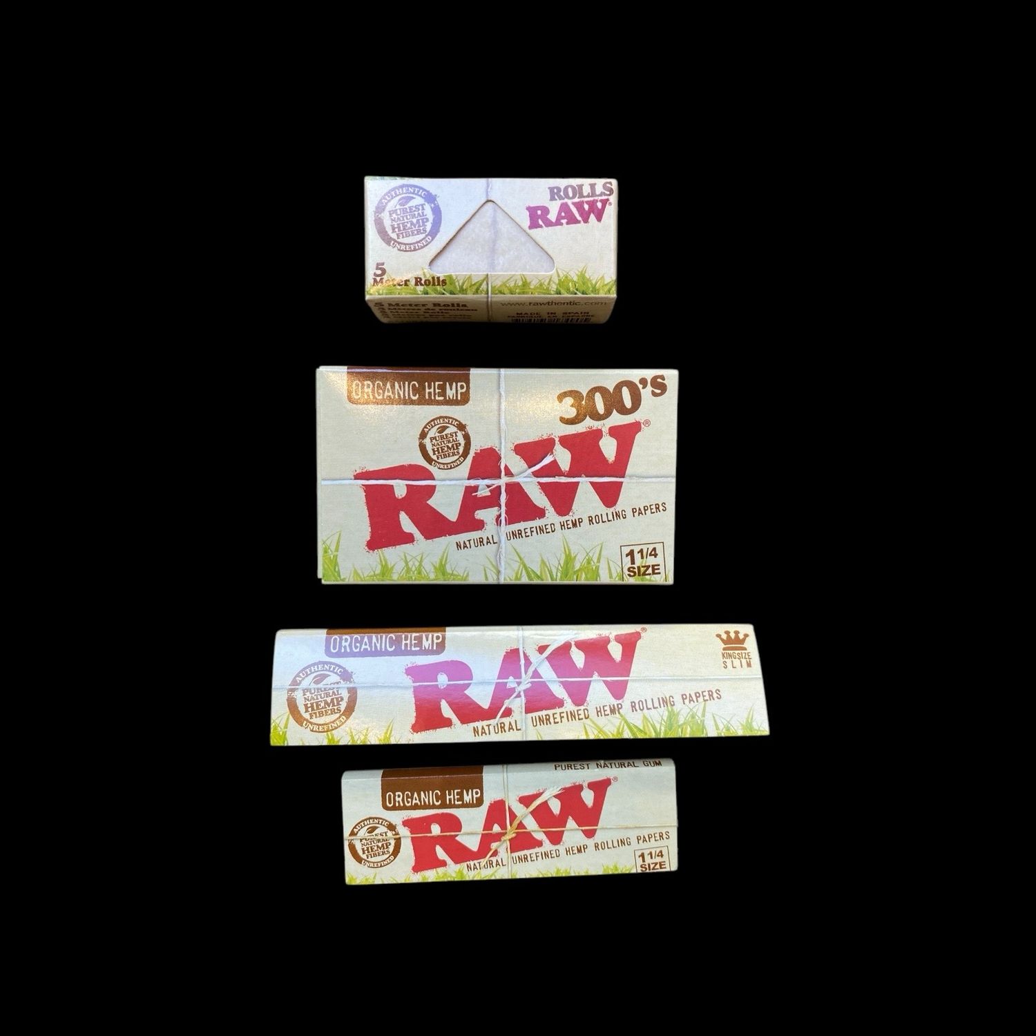Raw Organic Hemp Papers