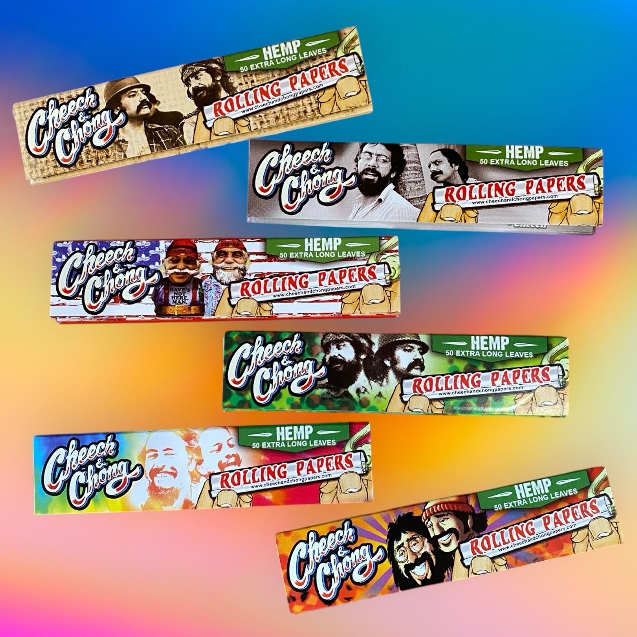 Cheech and Chong Hemp Papers - King