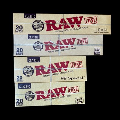 Raw Cones 20pk
