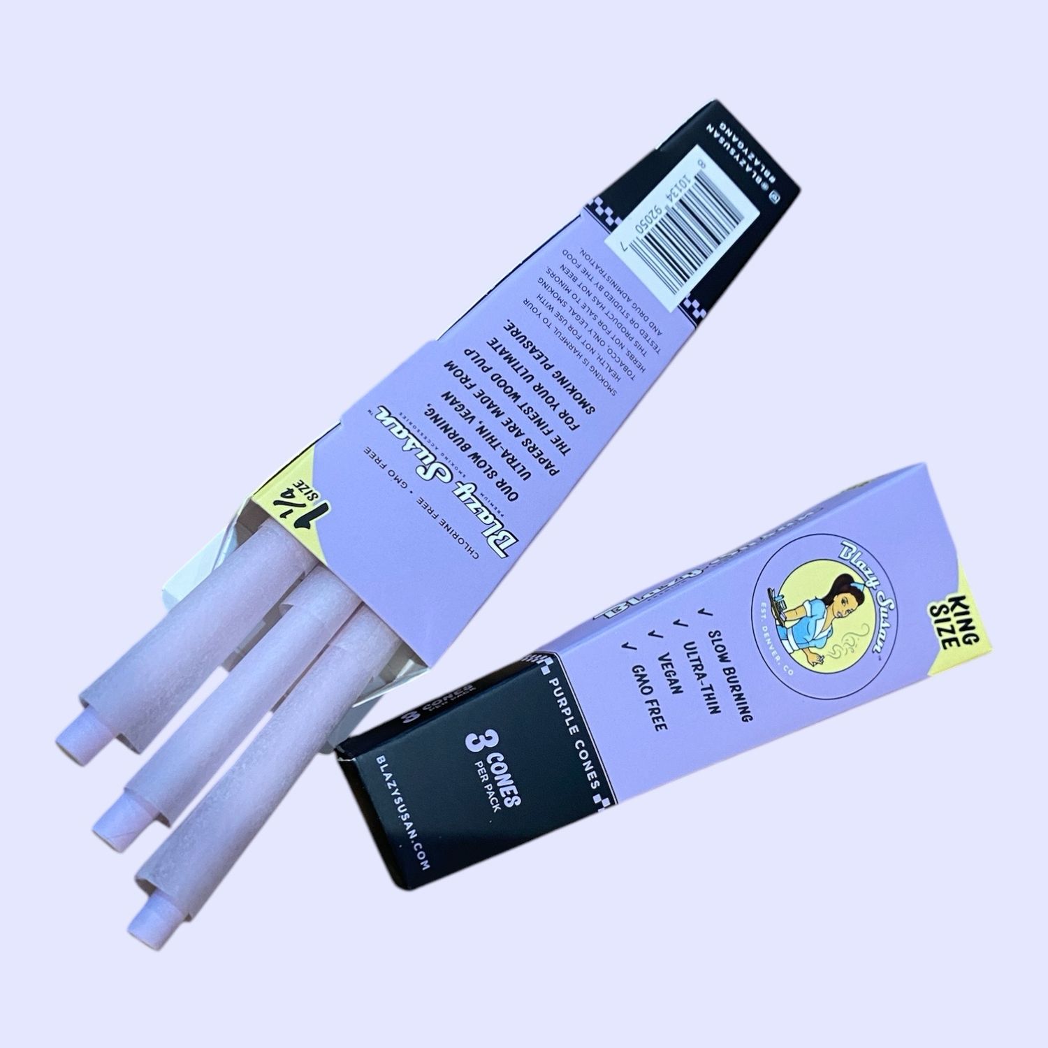 Blazy Susan Purple Cones