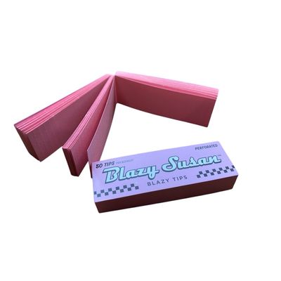 Blazy Susan Perforated Rolling Tips 50pk 