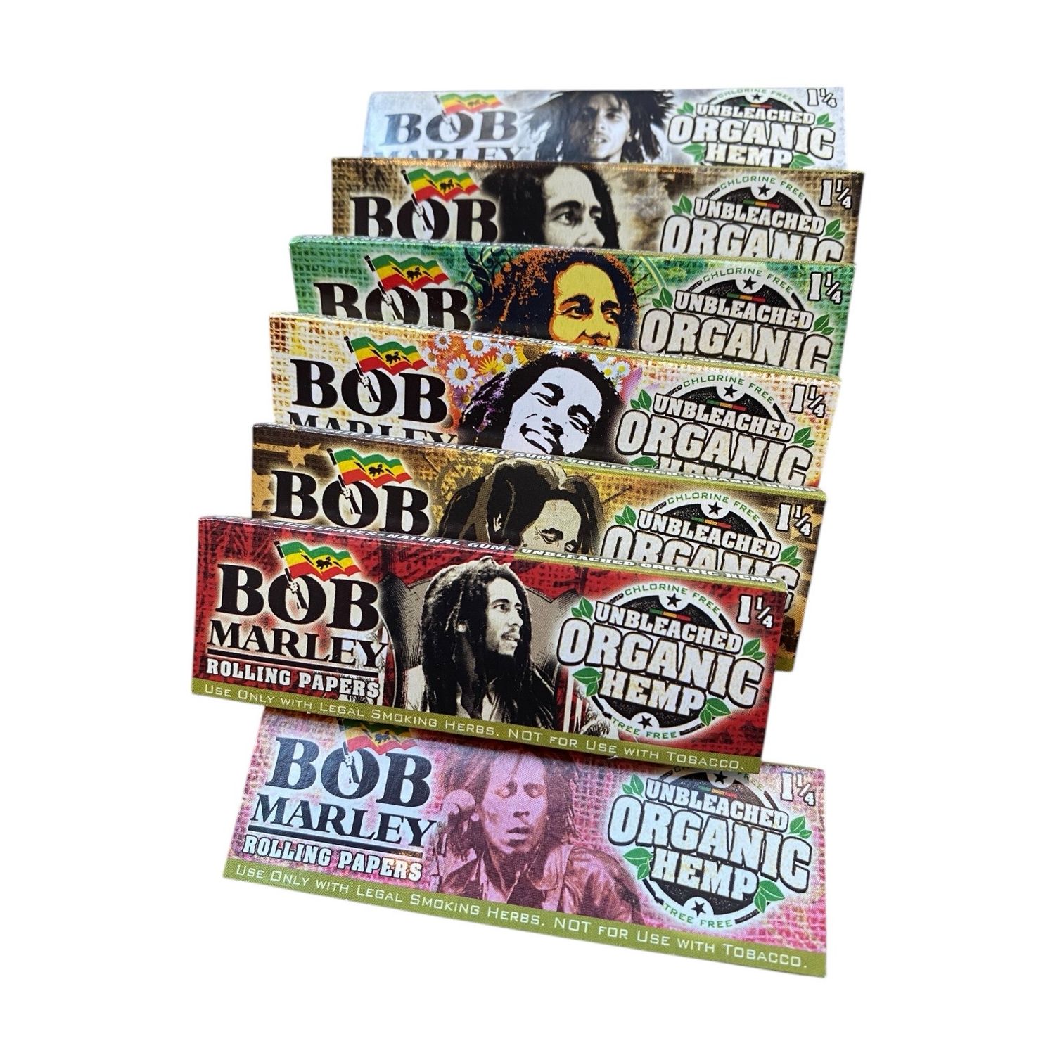 Bob Marley Unbleached Organic Hemp Papers