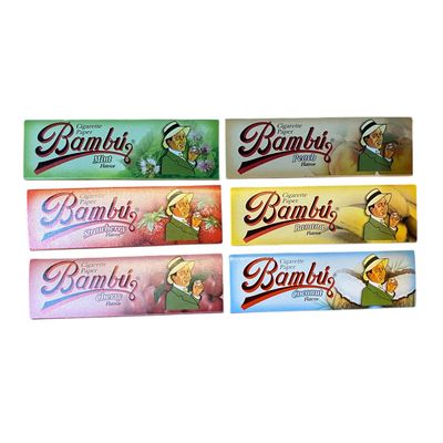 Bambu Flavored Rolling Papers 1 1/4