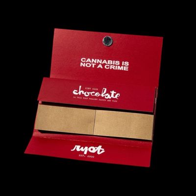 Ryot x Chocolate King Size Slim Rolling Papers + Grinder &amp; Tips