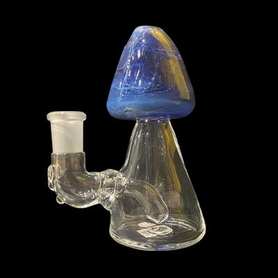 6” Mushroom Rig by Glass by Nobody (Blue)