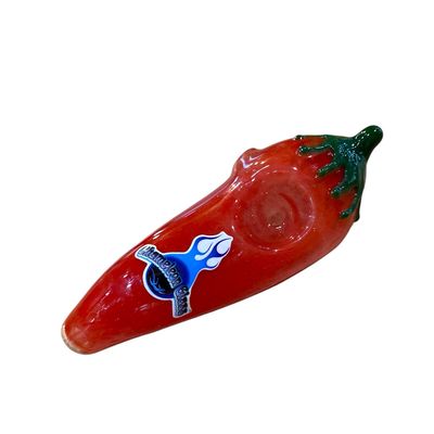 Chameleon Glass Chili Pepper Pipe (Red)