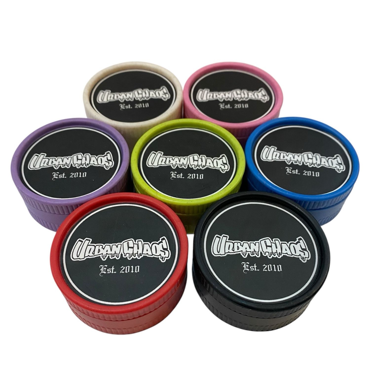 Urban Chaos 2pc Biodegradable Plant Fiber Grinder