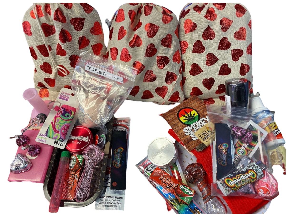 Valentine’s Day Smokers Gift Set/ Mystery Grab Bag $50