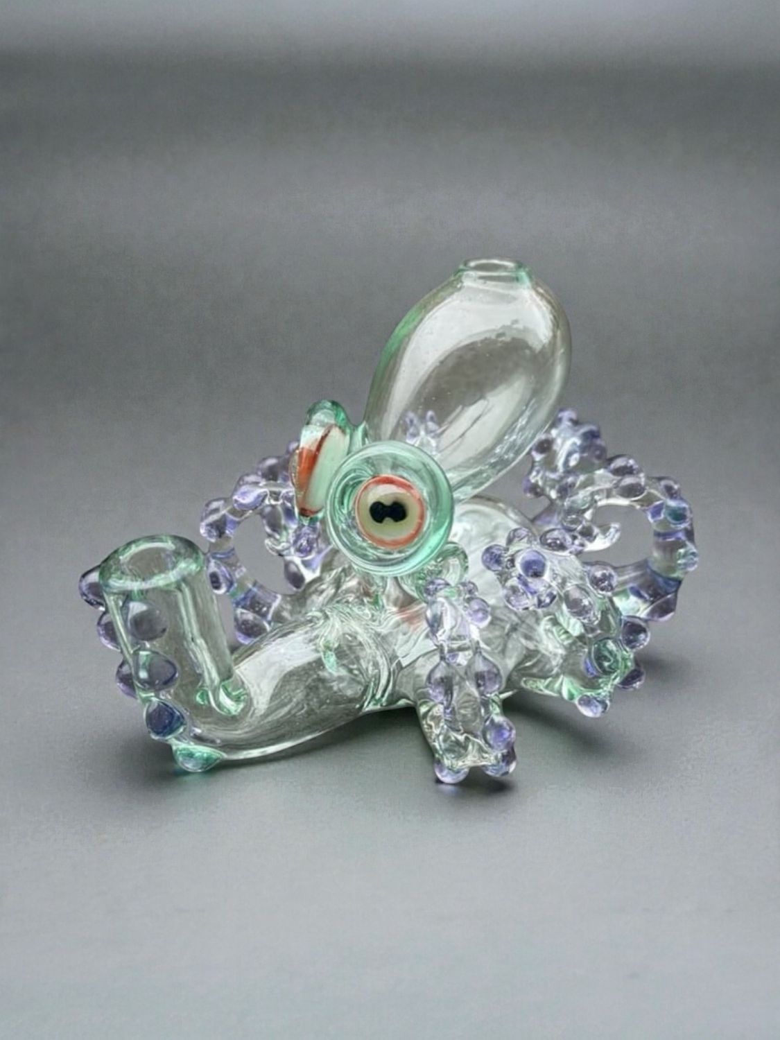 Octopus Rig with UV Eyes By Pacini Glass