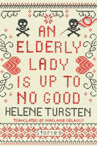 Elderly Lady is Up to No Good