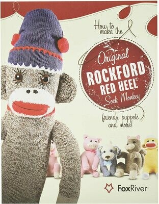 how to make the original rockford red heel sock monkey