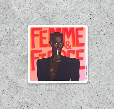 Grace Jones Sticker