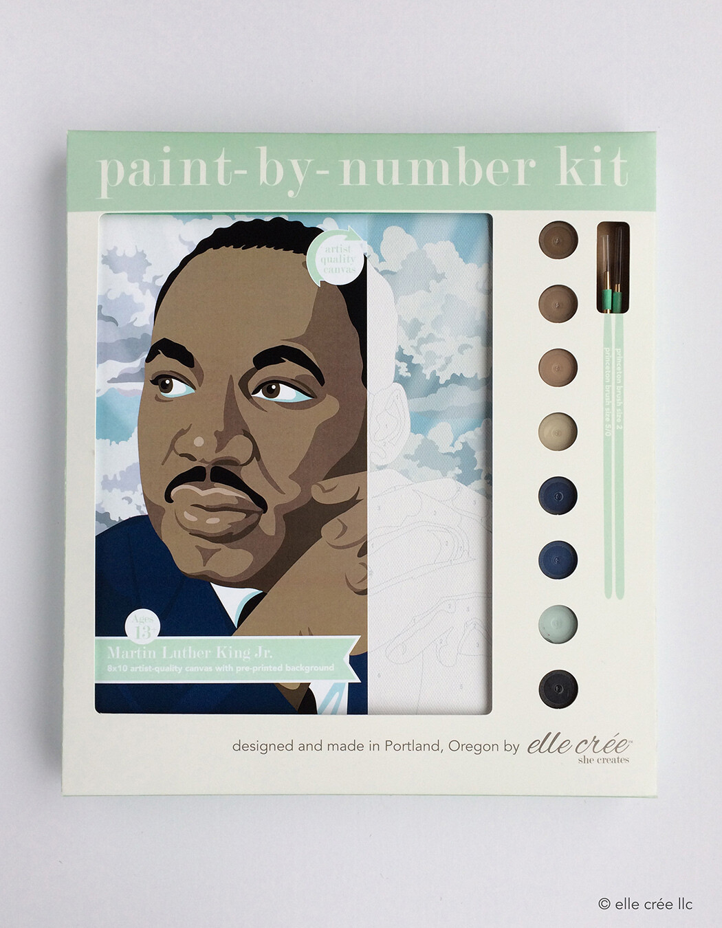 Martin Luther King Jr. Paint-by-Number Kit