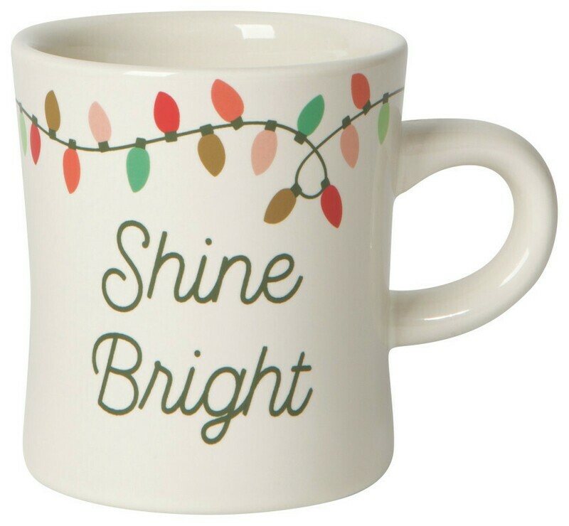 Christmas Lights Diner Mug
