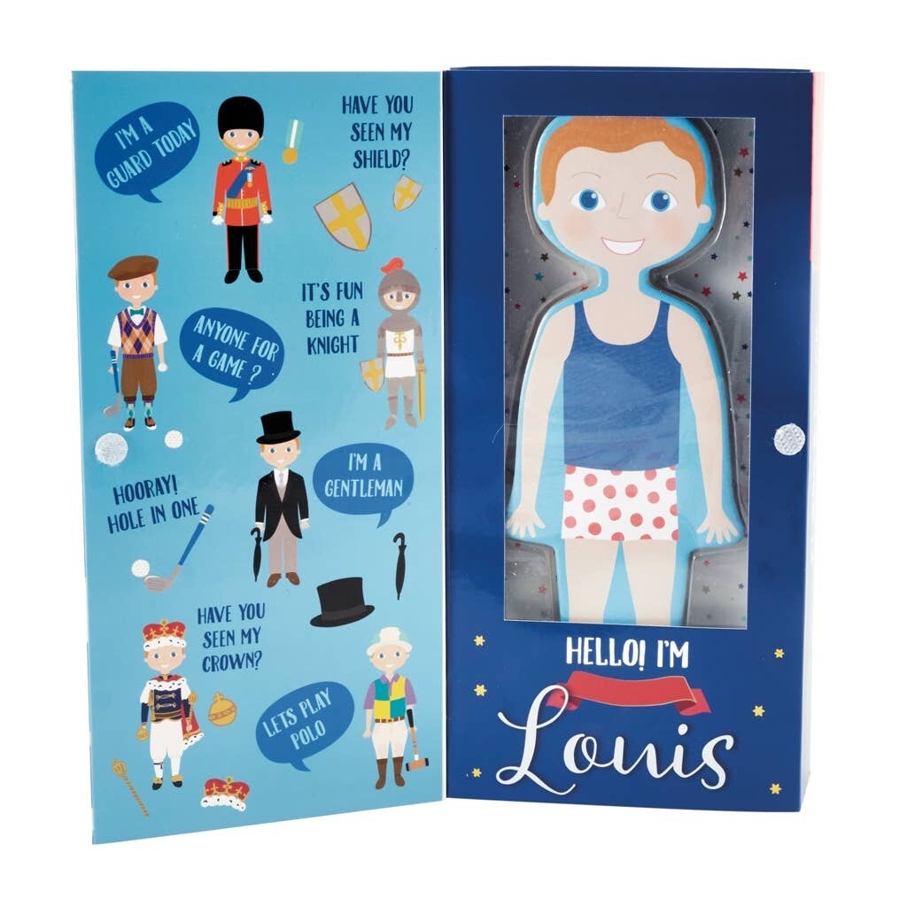 Louis-Magnetic Dress Up Character